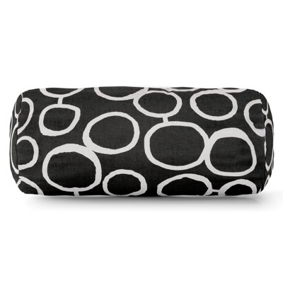 Fusion Geometric Cotton Reversible Throw Pillow