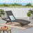 PE Wicker  Chaise Lounge-202514926