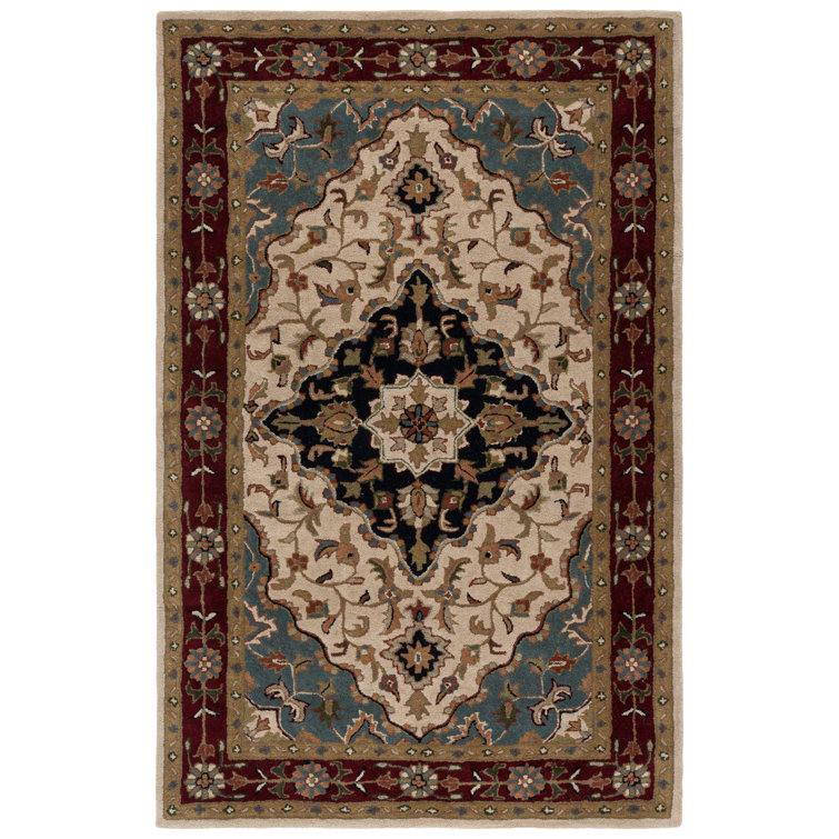 Balthrop Hand Tufted Wool Oriental Rug