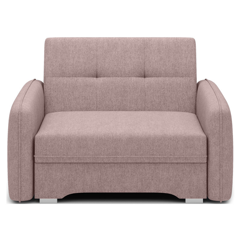 Sarlota 2 Seater Sofa Bed, Salmon Color