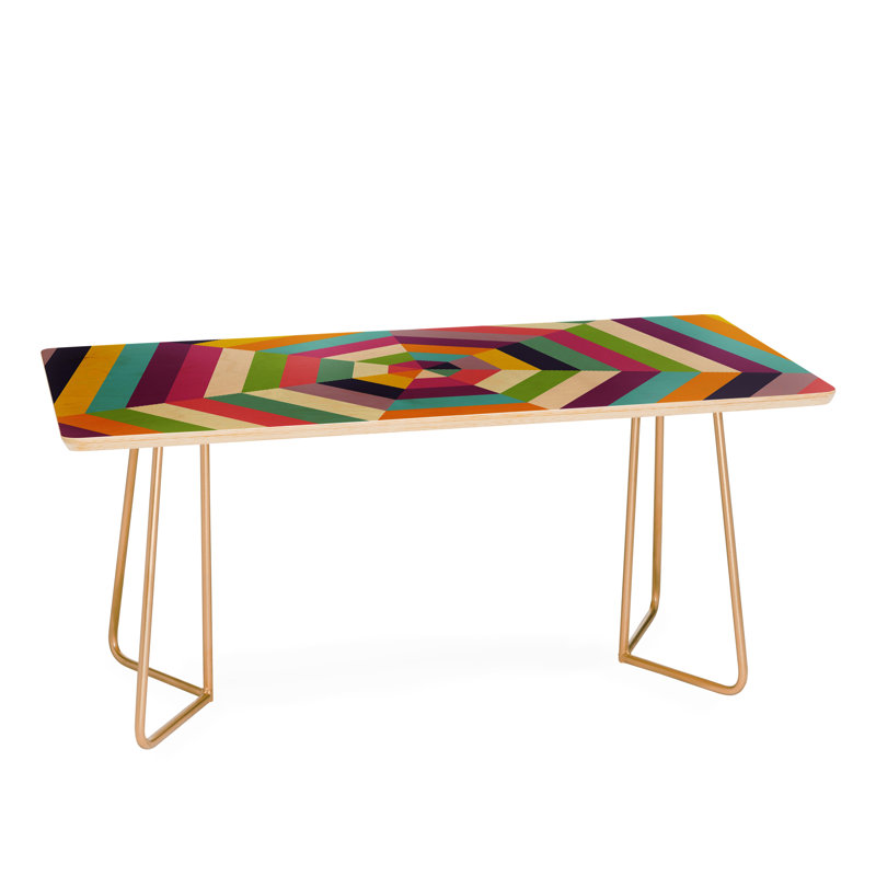 Solid Wood Top Coffee Table
