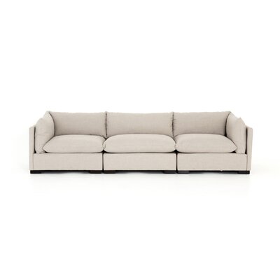 Avaliese 117"" Square Arm Modular Sofa -  Joss & Main, F391717ABE964DBFA3007A38E3083A48