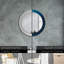 Huldar Glass Flat Wall Mirror