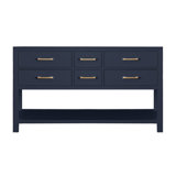 Brooks 60'' W Double Bathroom Vanity Base