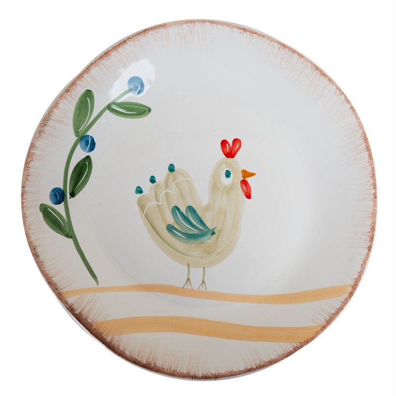 Assiette plate Gallo