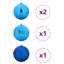 Christmas Bauble Set 4 pcs XXL-171283122
