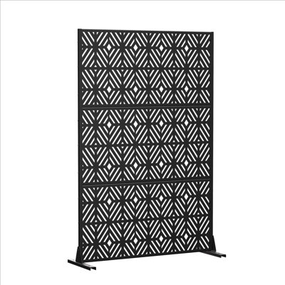 72"×47" Outdoor Metal Privacy Screen by Dovelina