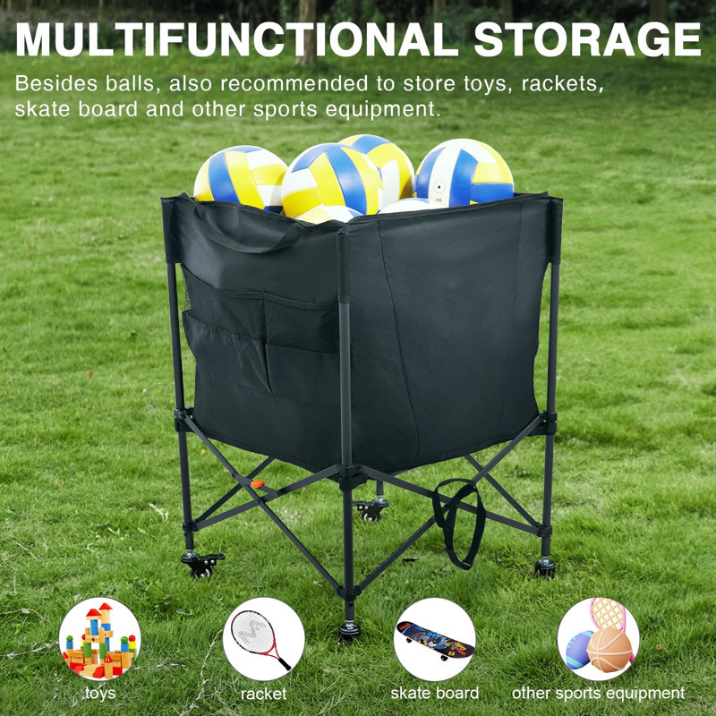 Plastic Freestanding Sports Rack