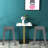 Shively Iron Counter Stool with Iron Frame-834113216