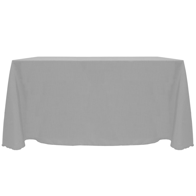 Malcom Tablecloth, 120" x 90", 1, Silver