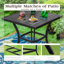 Alyne 4 - Person Patio Dining Set with Square Table , Cushions Included