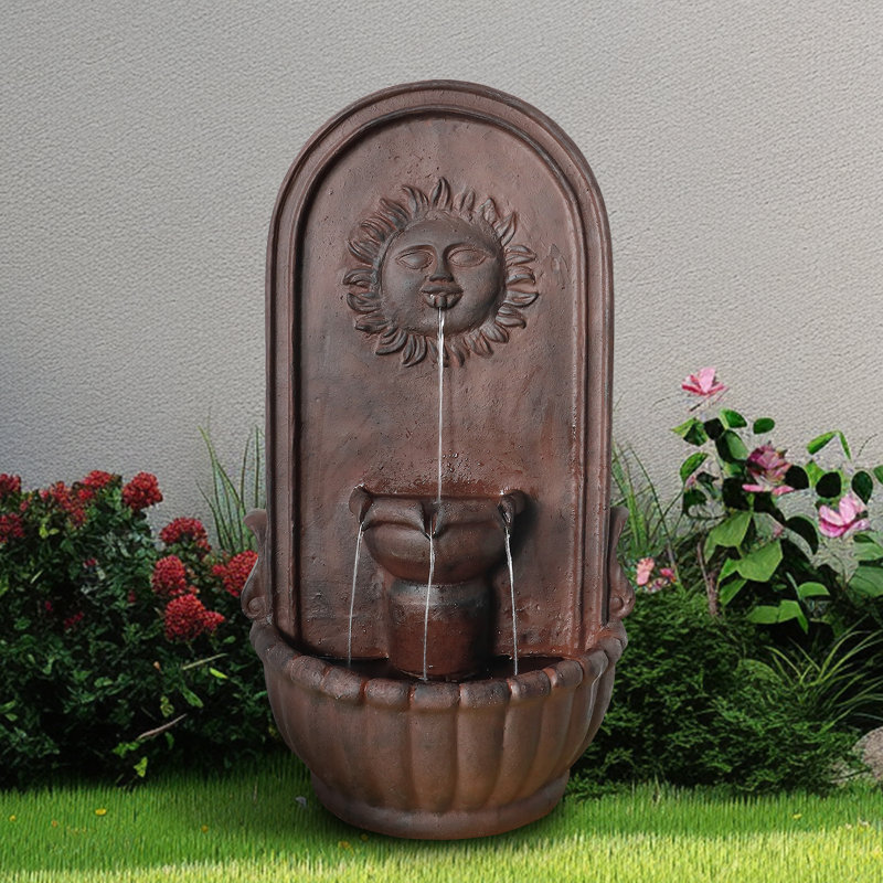 Fontaine murale d'extérieur 28,3 po pour jardins
