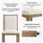 Solid Wood Frame Upholstered Dining Chair-106976568