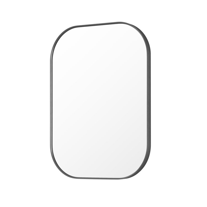 Miroir mural Trielle, 31,5 po x 24 po, Bronze industriel