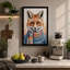 Fashionable Fox Modern - Print-136781014-136781015