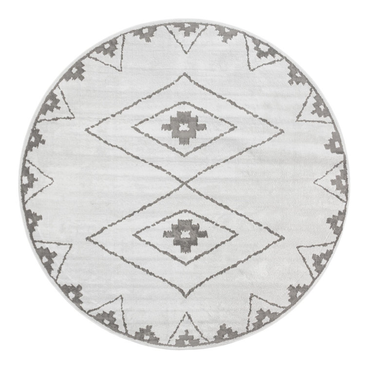 Latitude Run® Vefsna Nikolis Rug Ivory