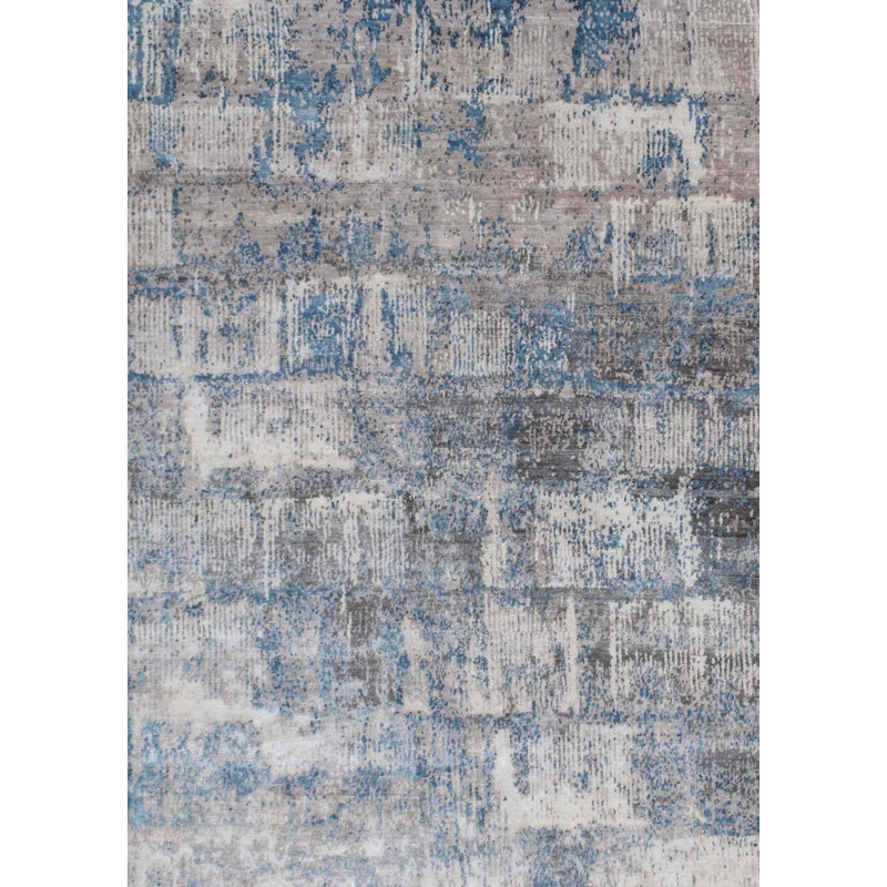 Silk Abstract Indoor Rug
