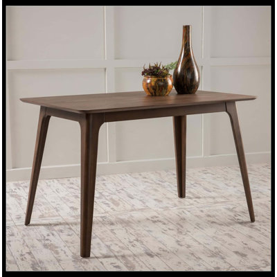 [Video] Dining Table Solid Wood Legs, Walnut