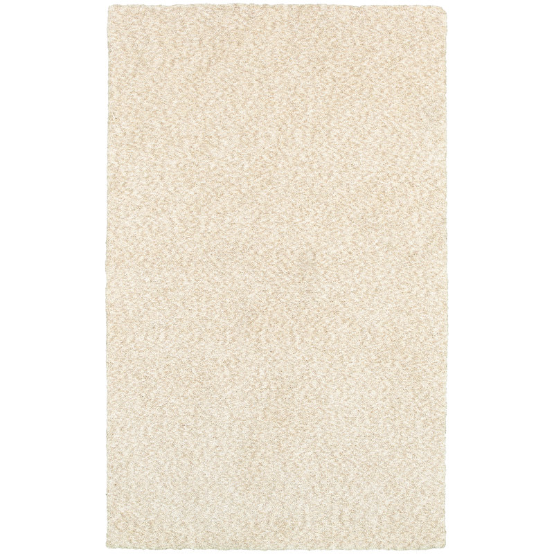 Tapis ivoire touffeté à la main Toronto, Rectangle 3 pi x 5 pi