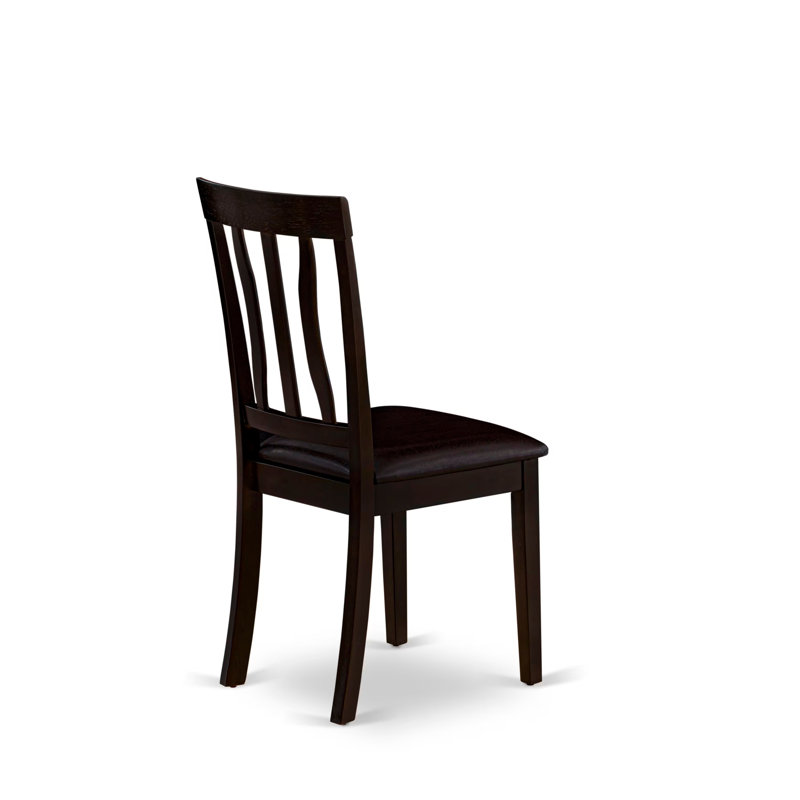 Slattery 18'' H Upholstered Side Chair, Buttermilk Cherry/Linen