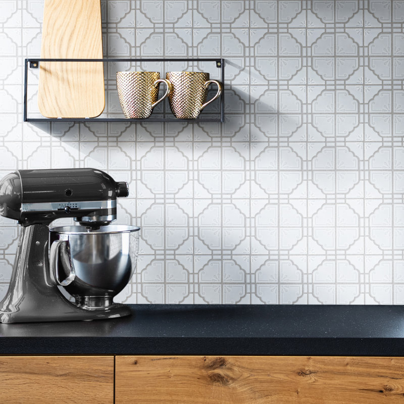Moonbeam Porcelain Random Mosaic Wall & Floor Tile