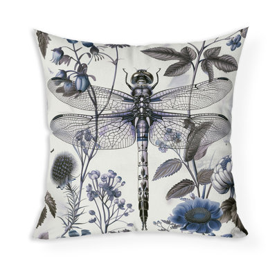 Coussin décoratif intérieur / extérieur Dragonfly Fairytale