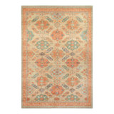 Distressed Homage Hand Knotted Wool Area Rug