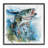 Water Splashing Fish Giclee Art by LSR Design Studio-195510864-195510866
