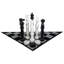 Giant Chess Set With Checkers and  Nylon Mat-49309926