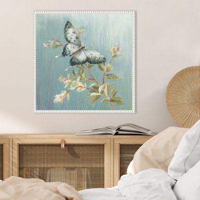 «Natural Détail II Blue» par Danhui Nai, reproduction d'art sur toile encadrée