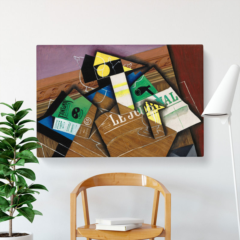 Fantomas by Juan Gris - Wrapped Canvas, 40cm H x 60cm W x 3cm D
