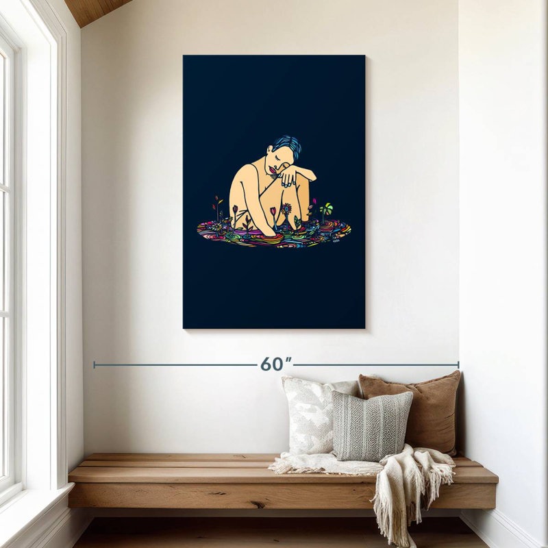 Leisha Into The Nature, 45" H x 30" W