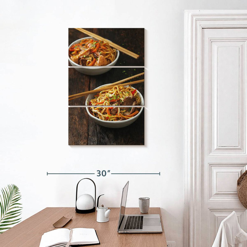 Yarlin Chow Mein Bowls, 32" H x 20" W