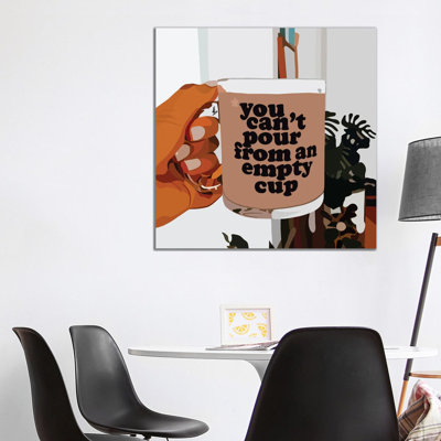 Giclée sur toile vide