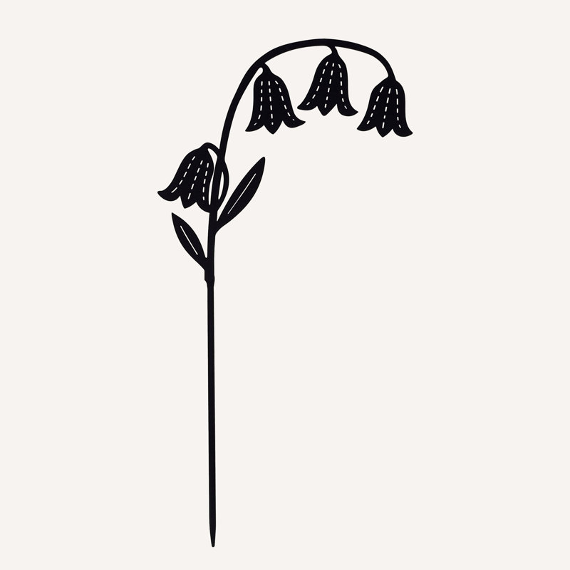 Plants & Flowers Metal Garden Statue