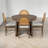 5-Piece Retro Functional Dining Set, 1 Extendable Table With a 16-Inch Leaf-1837288148-1837288151