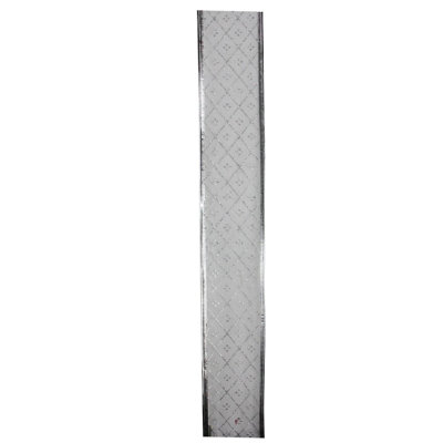 Bobines de ruban d'artisanat de Noël à fil d'argent Club Shimmering - 2,5 po x 120 verges