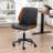 Bryonie Faux Leather Upholstered Armless Office Chair-1609716457