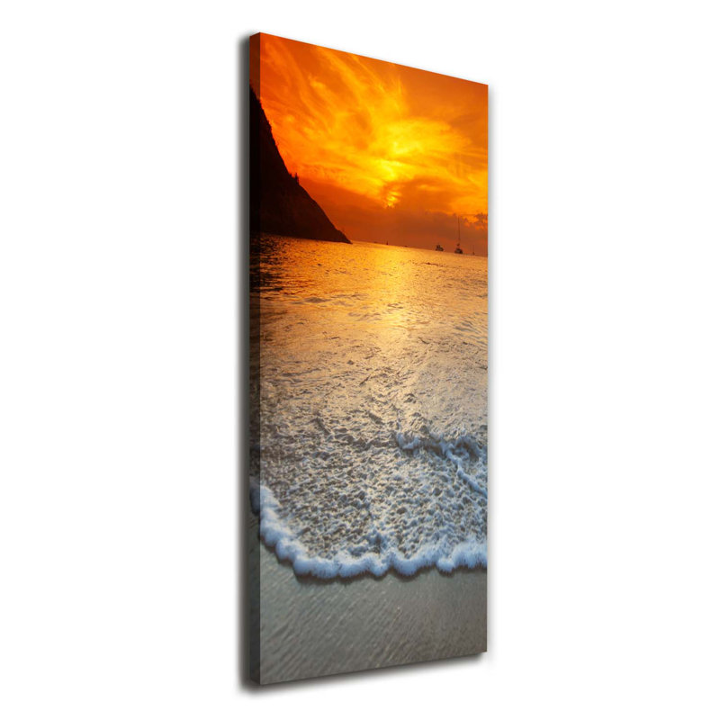 Sunset - Wrapped Canvas Print
