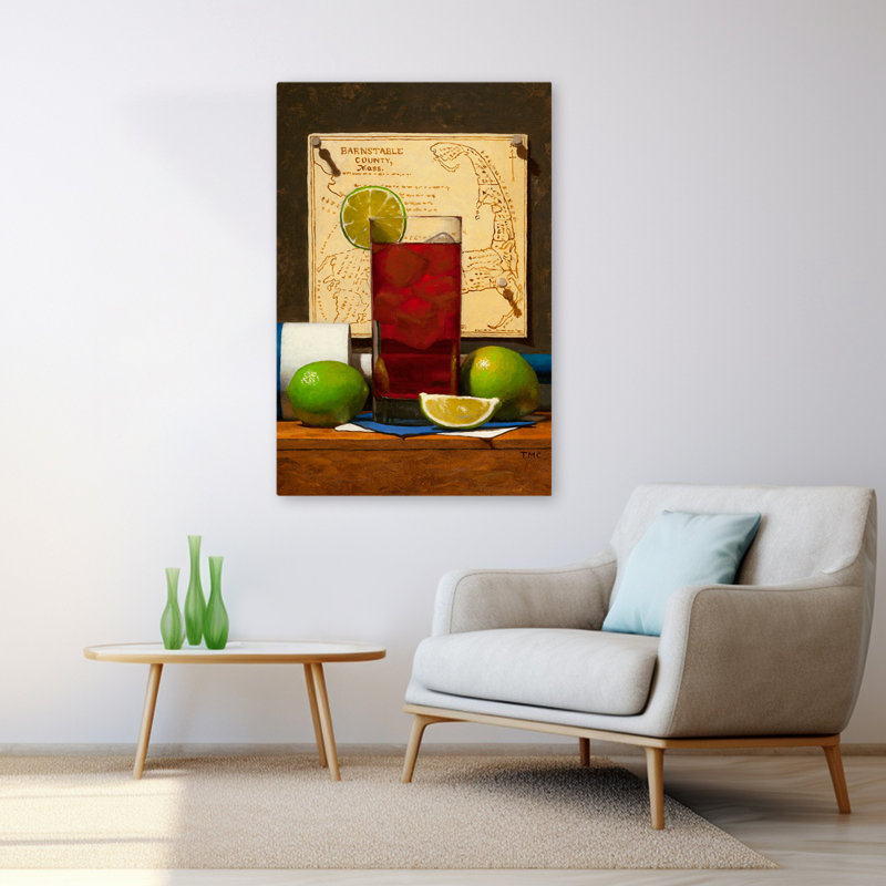 Cape Codder - Cuisine Cocktails Art, 48" H x 32" W