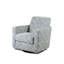 Fauteuil coulissant et pivotant Fillmore Chambray