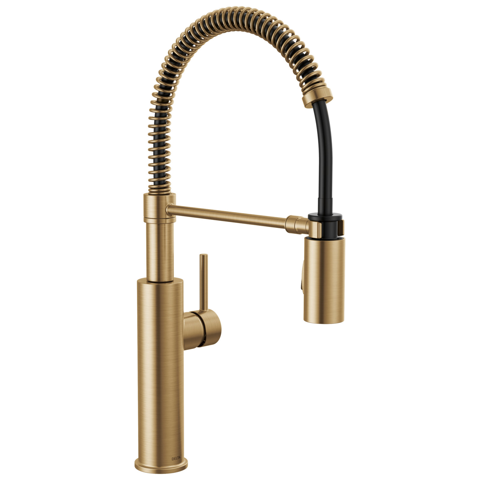 Antoni Pro Commercial Pull Down Sprayer Kitchen Sink Faucet, Champagne Bronze