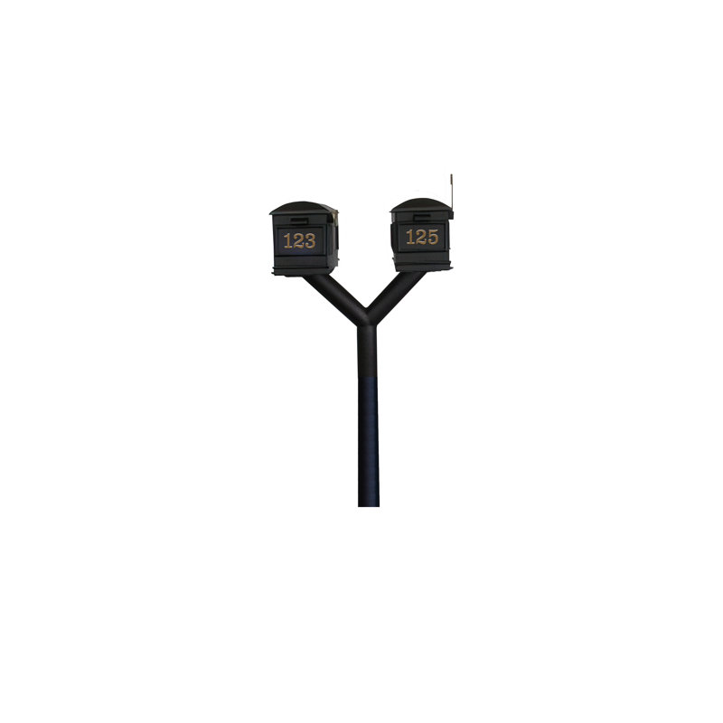 Penfield 71.375'' H Multi-Mount Post, Black