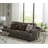 Arieyanna 92" Italian Leather Match Sofa with 4 Included Accent Pillows-27881647