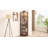 Glass Cabinet Lighted Corner Cabinet Corner Display Curio Cabinet, Glass Display With Light Bar Cabinet, Wine Cabinet With Adjustable Glass Shelves Carved Decoration DAARK CHERRY, Light(Included)-494794243