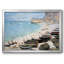Bateaux sur la plage à Etretat - reproduction de photo sur toile-95888190-95888193