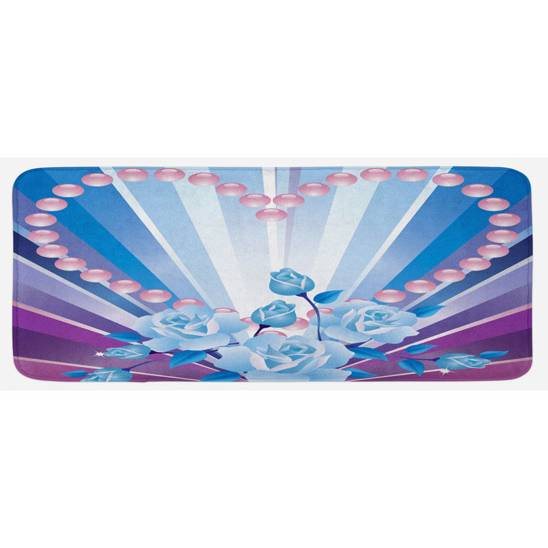 Tapis de cuisine perles