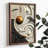 Stunning Decorative Framed MDF Painting, 13.8 x 18.5 x 0.8 inches | 100% MDF with 3 mm Thickness, Elegant Pine Wood Frame | UV Printed Artwork for Home Decor, Perfect for Living Room & Bedroom Accent