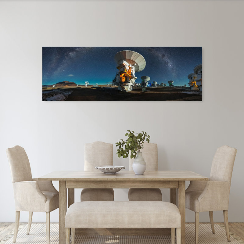 Milky Way Observatory by Adhemar Duro - Wrapped Canvas Panoramic Print, 152.4 cm H x 50.8 cm W