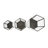 10.1'' H Glass Tabletop Lantern